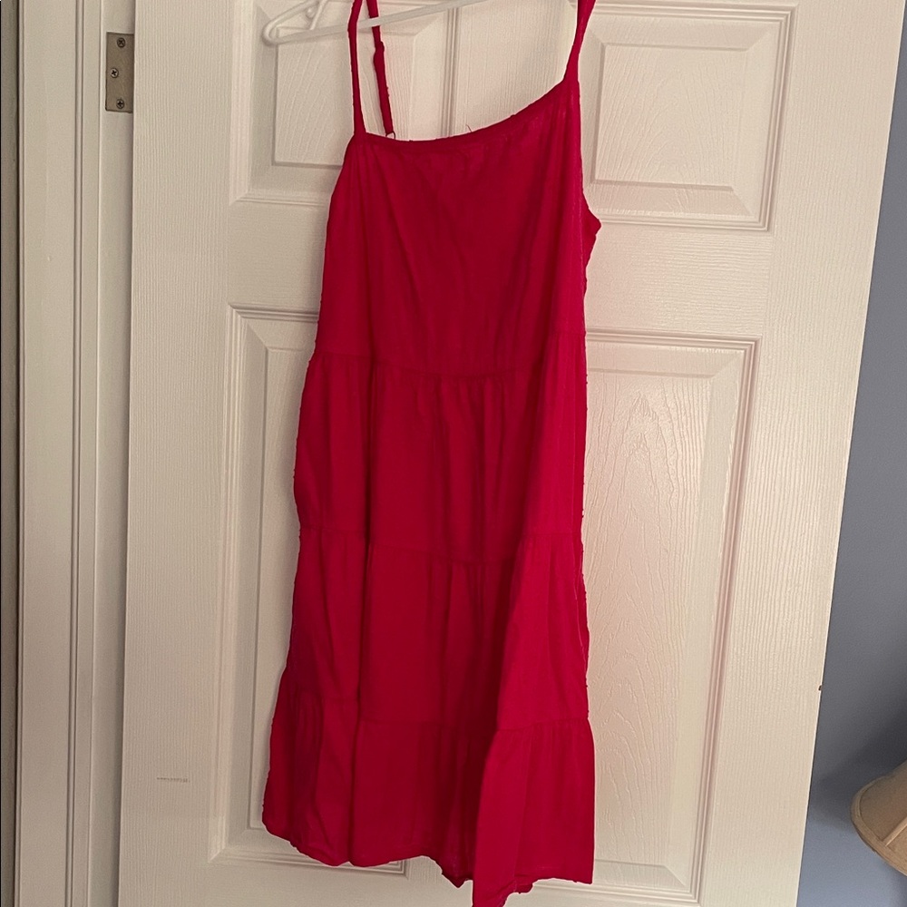 Pink Spagetthi strap Dress